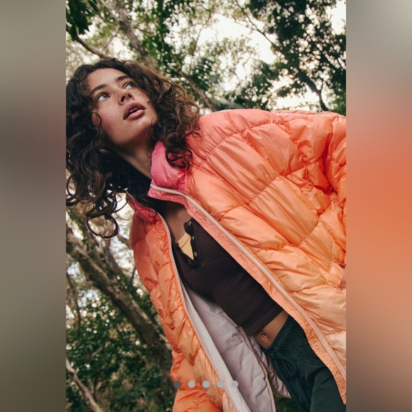 Free People Scrunchy Glossy Pippa Packable Puffer Jacket - Picture 1 of 9